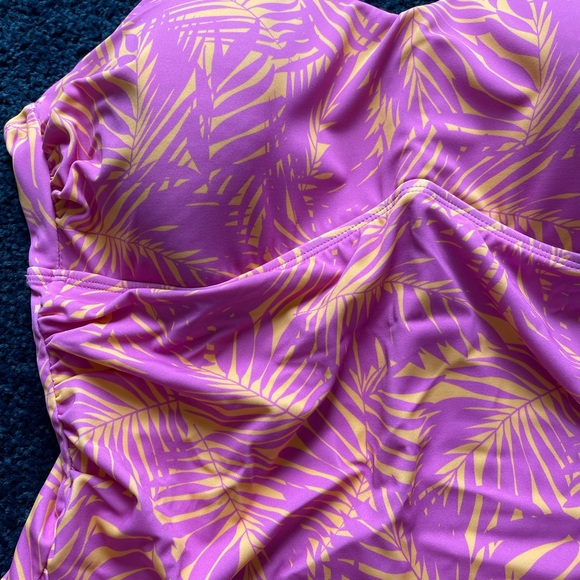 Bright pink and orange Tankini - Picture 2 of 4